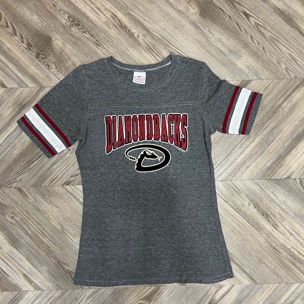 5th & Ocean Gray Diamondbacks Tee